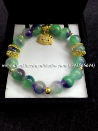 Đá mã não thiên nhiên mix phụ kiện 