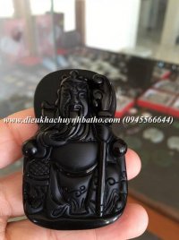 Quan Công đá obsidian thiên nhiên