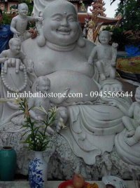 Tượng Phật Di Lặc Lục Tặc bằng đá