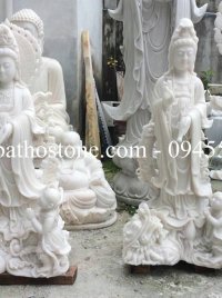 Tượng Bồ Tát Quán Thế Âm cưỡi rồng