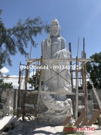 Tượng Quan Âm Rồng 7m