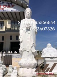 Tượng Phật Đá A Di Đà