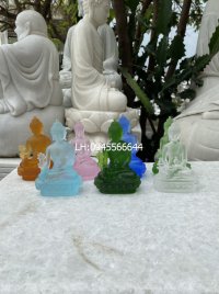 Tượng Phật Dược Sư đá lưu ly (Tượng 7 vị Phật Dược Sư)