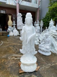 Tượng Phật mẹ Quán Thế Âm Bồ Tát cao 1,28m