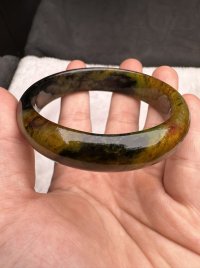 Vòng bản liền ngọc tứ quý size lớn