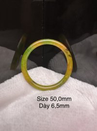 Vòng tay Cẩm Thạch Tứ Quý xanh trong đẹp