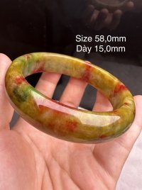 Vòng đeo tay ngọc Cẩm Thạch Tứ Quý Tự nhiên