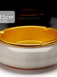 Gạt tàn thuốc đá mã não 15cm- gạt tàn đá đúc mã não.