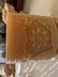 Lư hương đá Ngọc 17cm