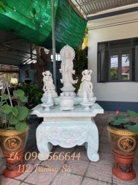 Bàn hương án bằng đá