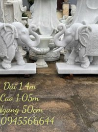 Tượng Voi đá đẹp.