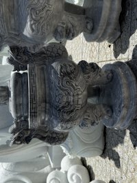 Lư hương đá có nắp