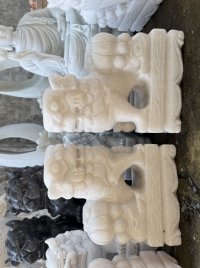 Lân quay để mộ - lân để nghĩa trang 40cm